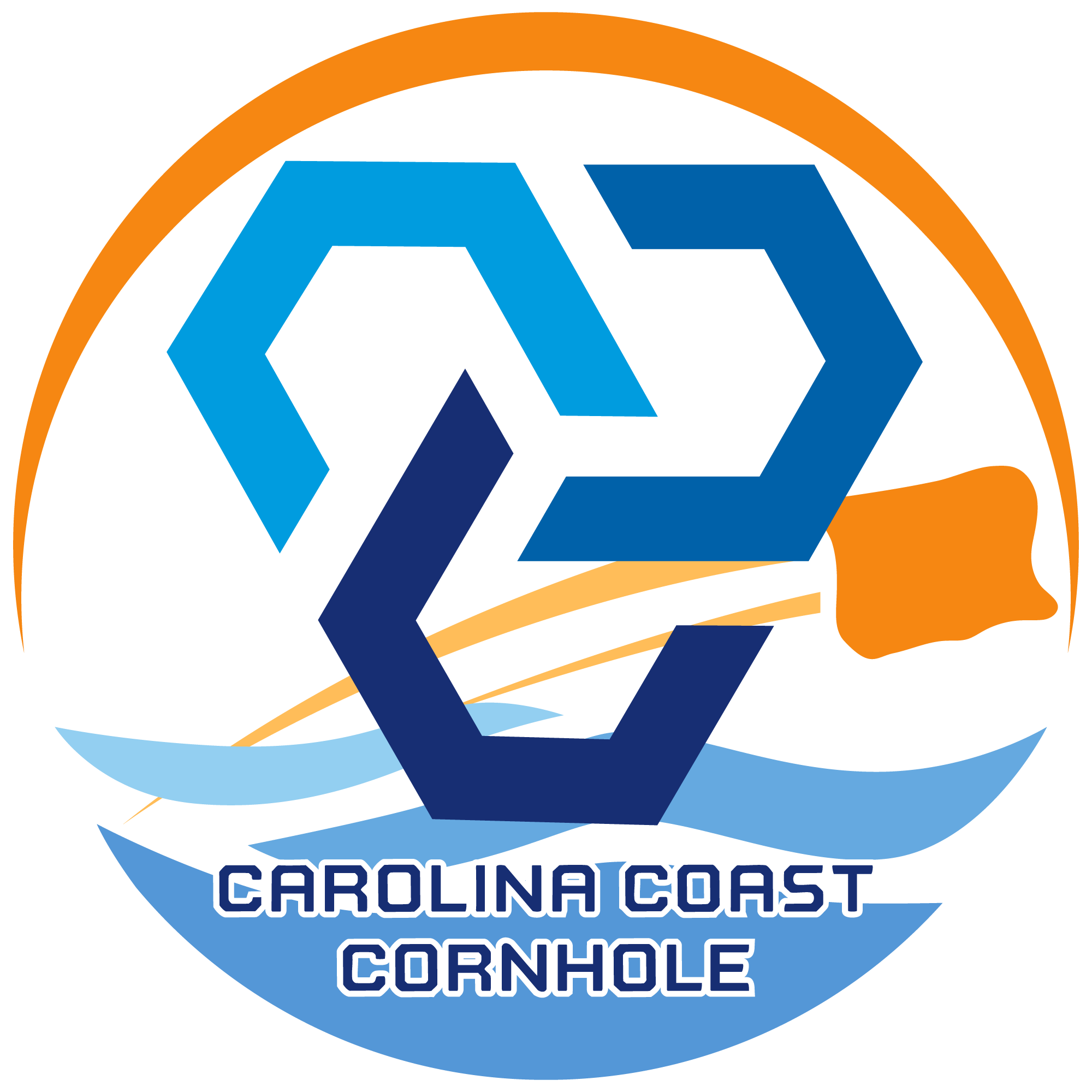 Carolina Coast Cornhole Logo